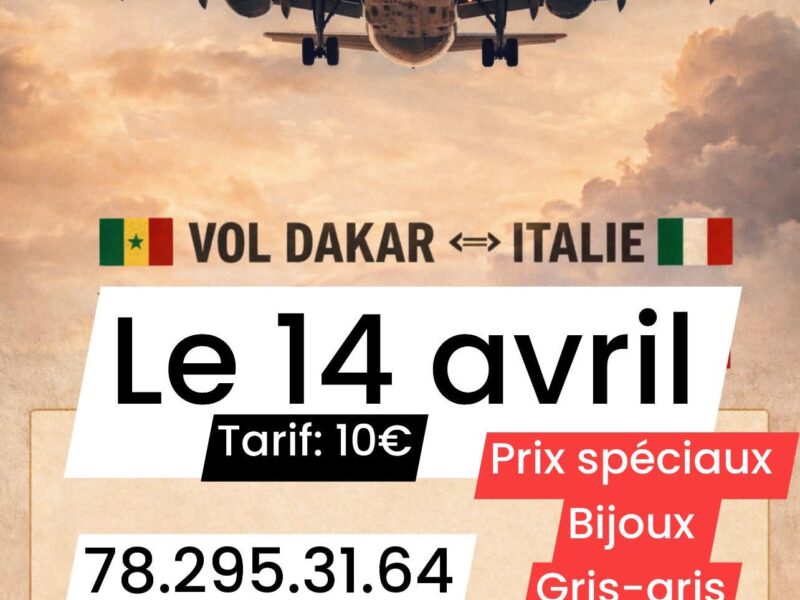 DIDI GP COLIS SENEGAL-ITALIE(DAKAR-ITALIE)
