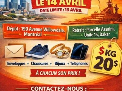 GP CANADA-SENEGAL(MONTREAL-DAKAR)