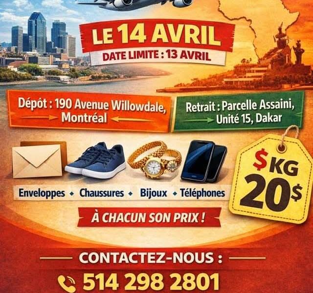 GP CANADA-SENEGAL(MONTREAL-DAKAR)