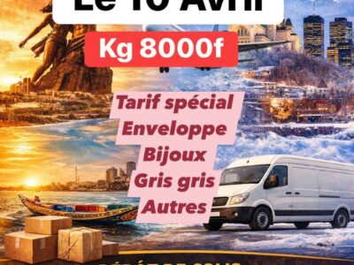 DIDI GP CARGO SENEGAL-CANADA(DAKAR-MONTREAL)