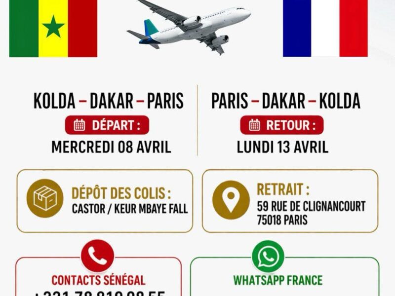 FATIMA GP SENEGAL-FRANCE(KOLDA-DAKAR-PARIS)