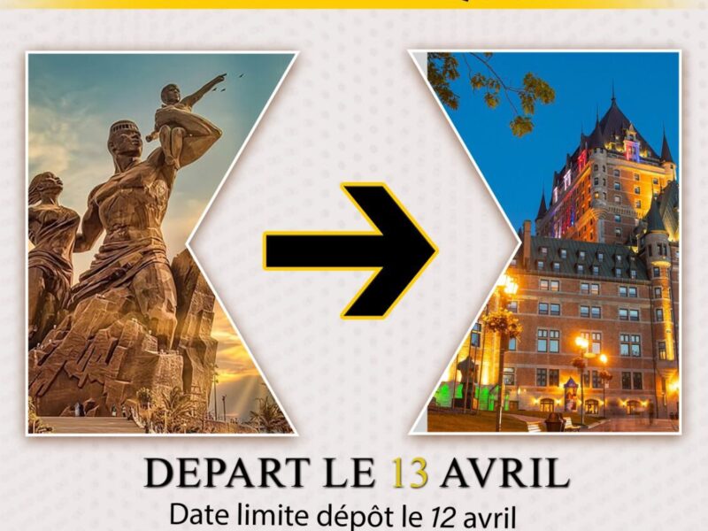 ALIA GP SENEGAL-CANADA(DAKAR-QUEBEC)