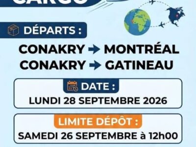 GP SPECIAL CARGO ( CONAKRY-MONTREAL-GATINEAU)