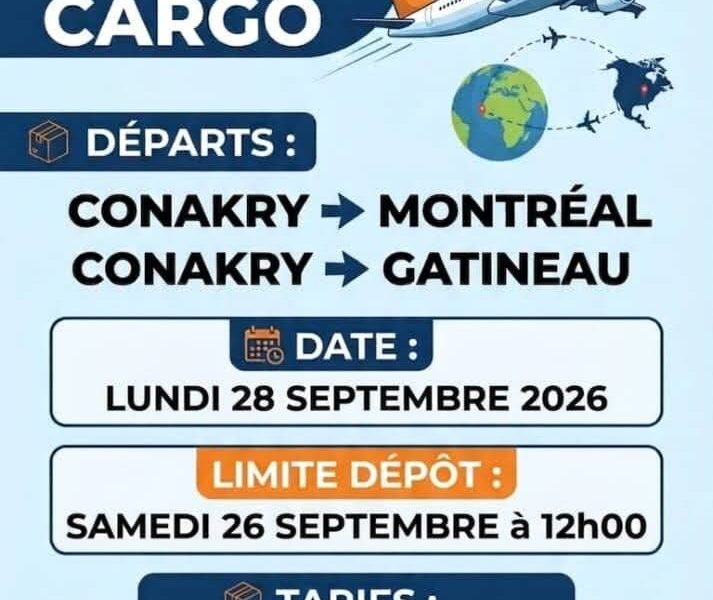 GP SPECIAL CARGO ( CONAKRY-MONTREAL-GATINEAU)
