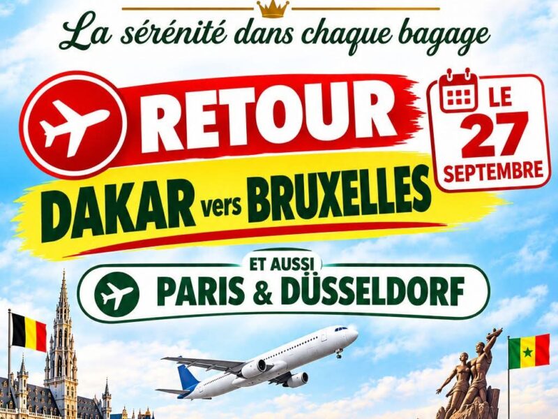 LINGUERE SEMOU GP SENEGAL-BELGIQUE-FRANCE(DAKAR-BRUXELLES-PARIS-DUSSELDORF)