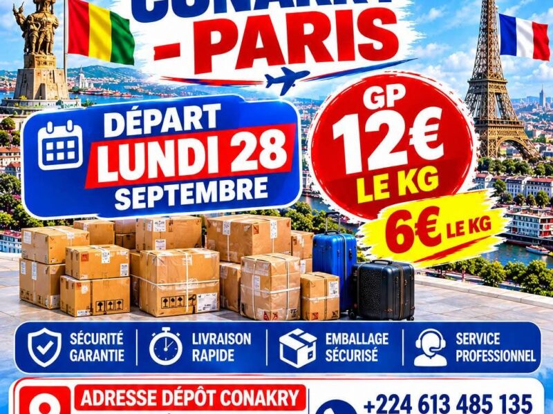 CG LA MALIENNE CONAKRY PARIS